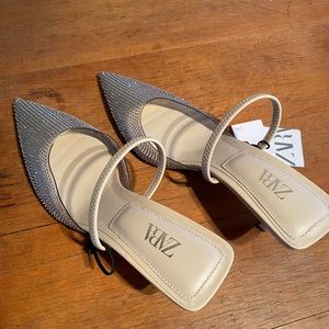 Brand new Zara sparkle pumps